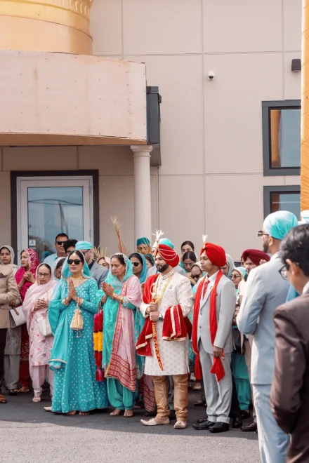 Melbourne Indian wedding photography capturing a bride and groom during their wedding celebration
