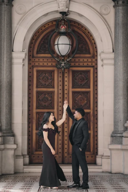 Cinematic pre-wedding photoshoot captured by Prismatic Studioz