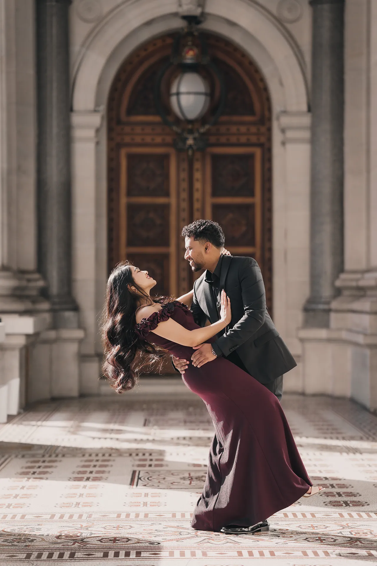 Cinematic pre-wedding photoshoot captured by Prismatic Studioz